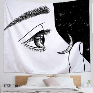 Black & White Tapestry 51x59